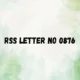 Rss Letter No 0876-Understanding, Information, & More