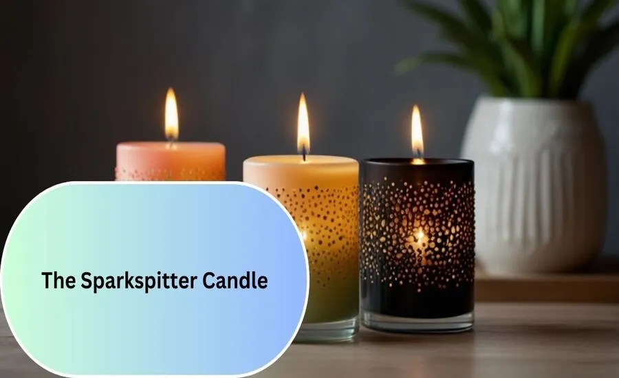 The Sparkspitter Candle - A Magical Glow For Modern Homes